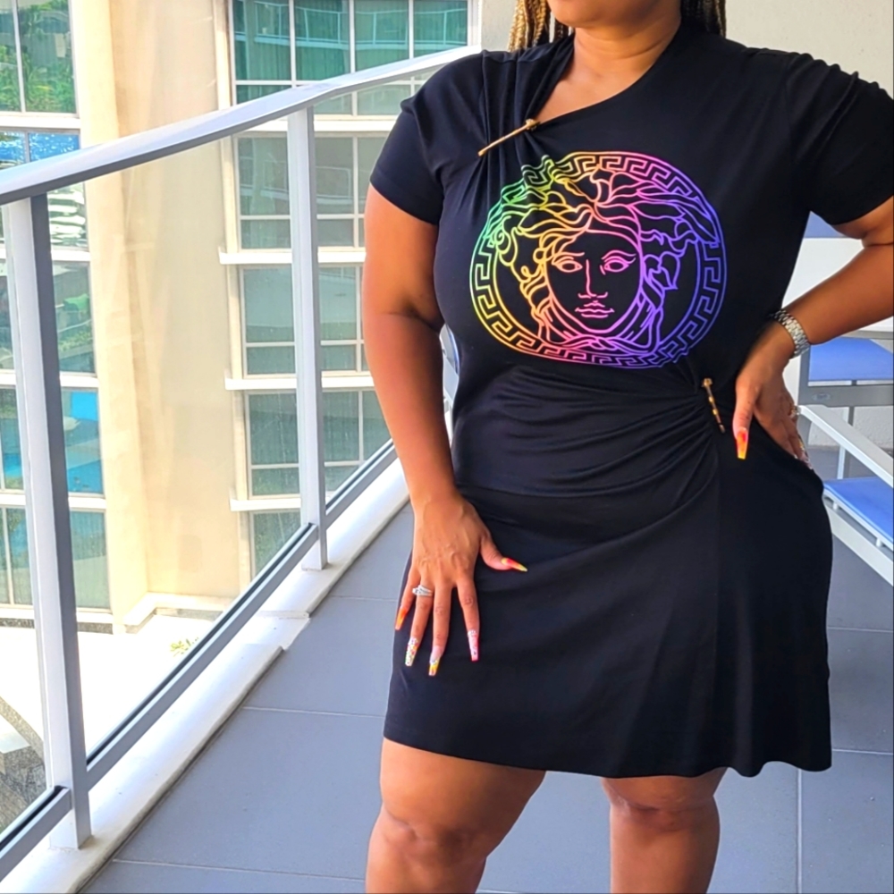 Like new Versace Skater Dress